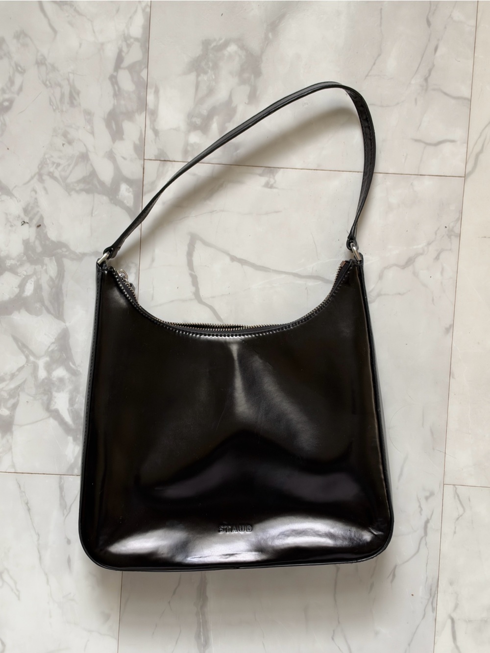 Staud Alec bag - black and silver